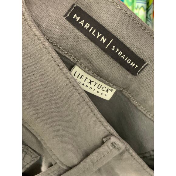 NYDJ Straight Grey Pants‎ NWT size 6 - Picture 5 of 8